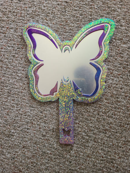 Butterfly Beauty Hand Mirror